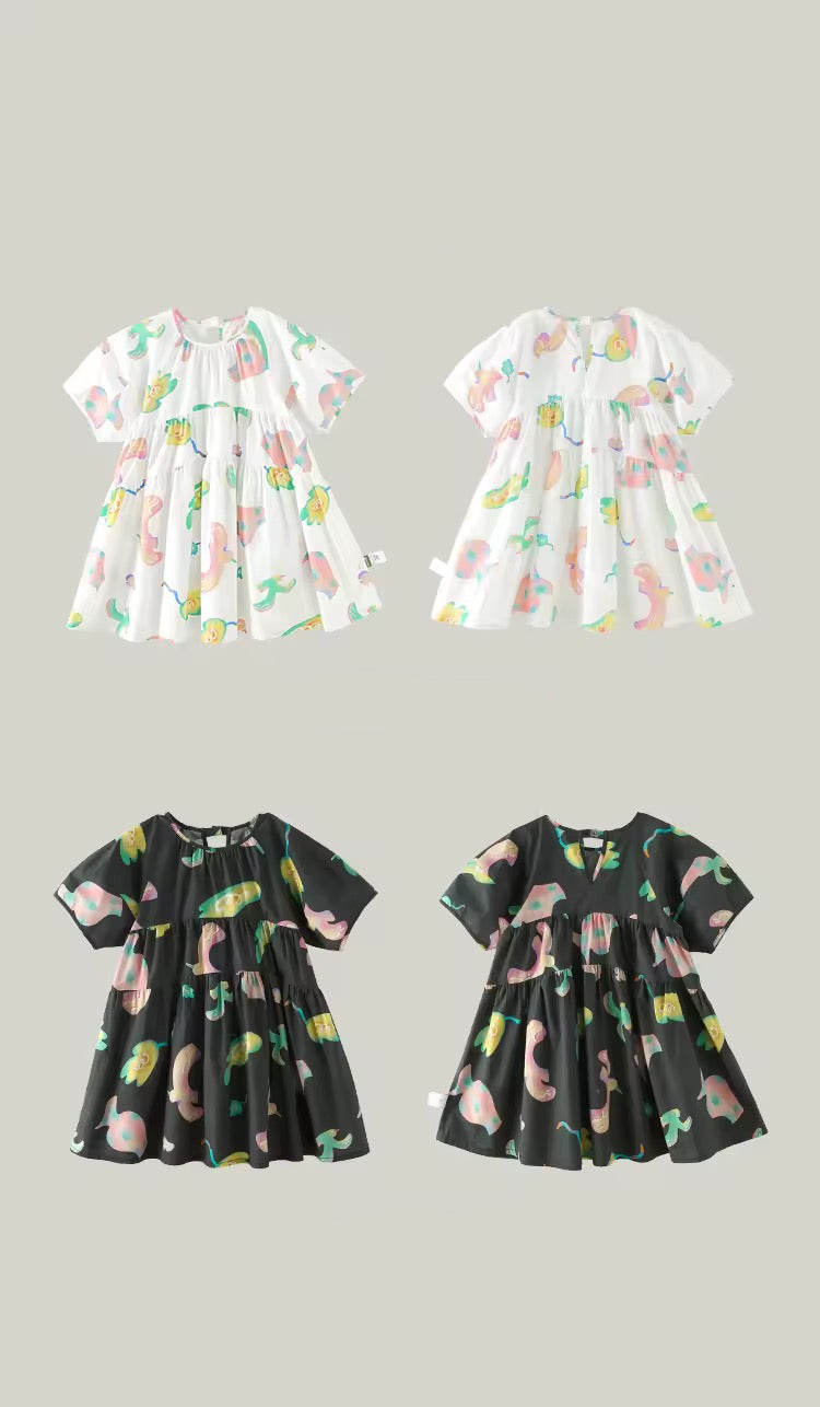 Vestido Jardim Cósmico