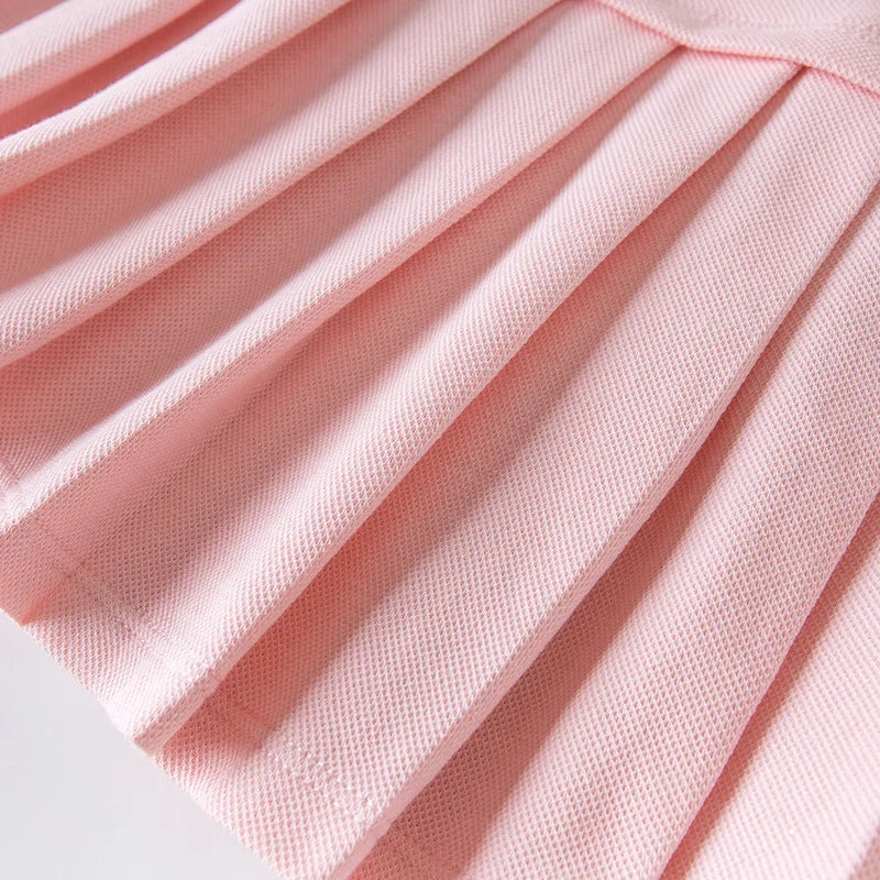 Vestido Polo Rosa Infantil