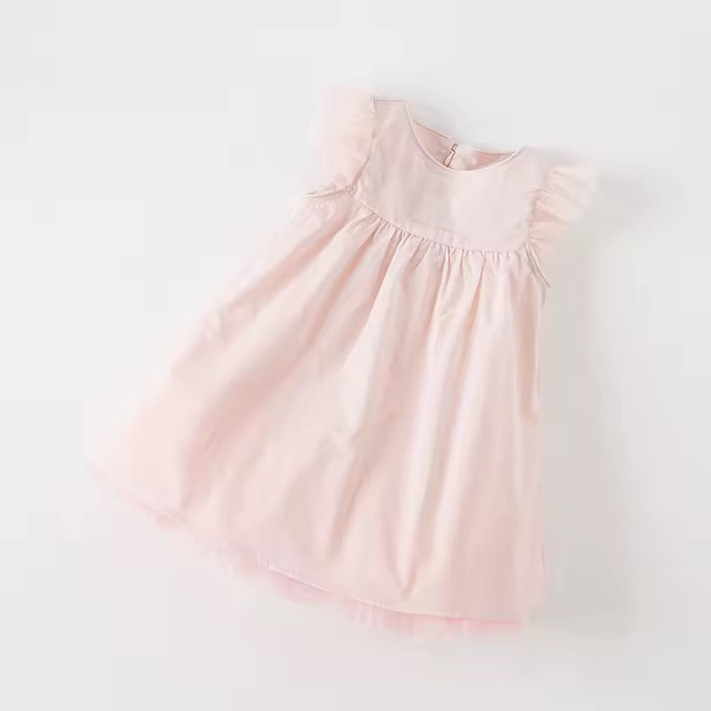 Vestido Pluma Rosé
