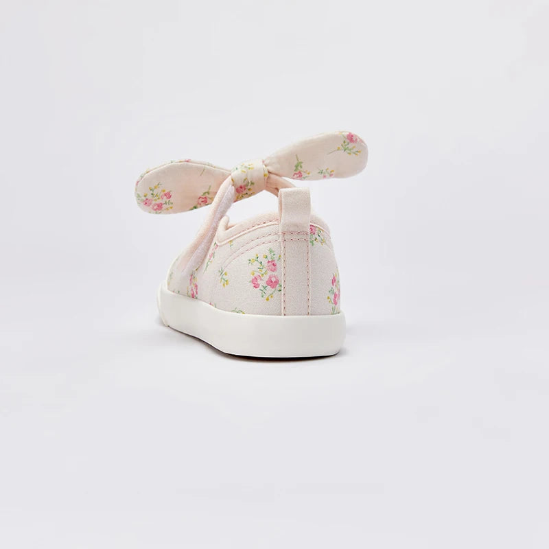 Sapatilha Floral Luxo Infantil