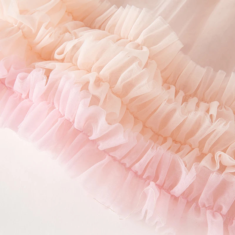 Vestido Pluma Rosé