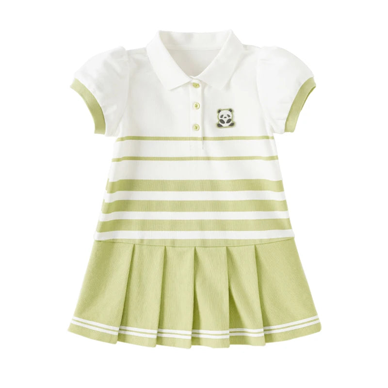 Vestido Polo Green Stripes