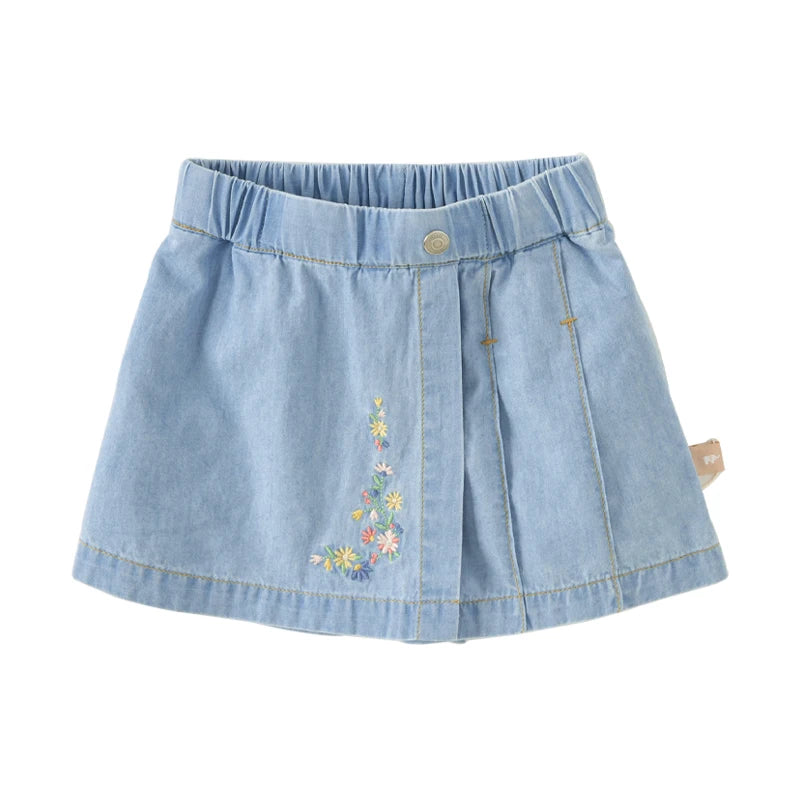 Short-Saia Bleu Fleur