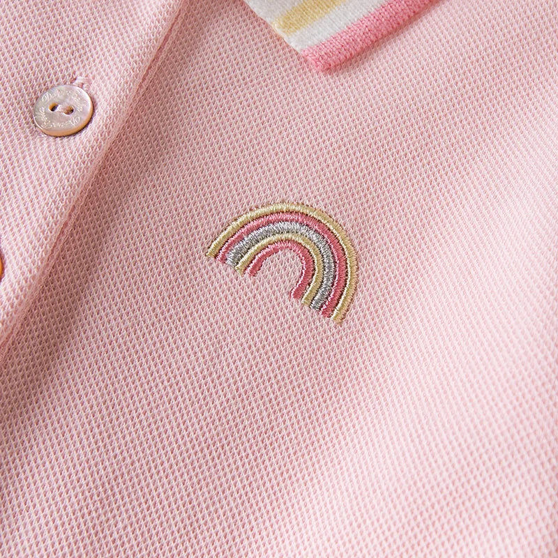 Vestido Polo Rosa Infantil