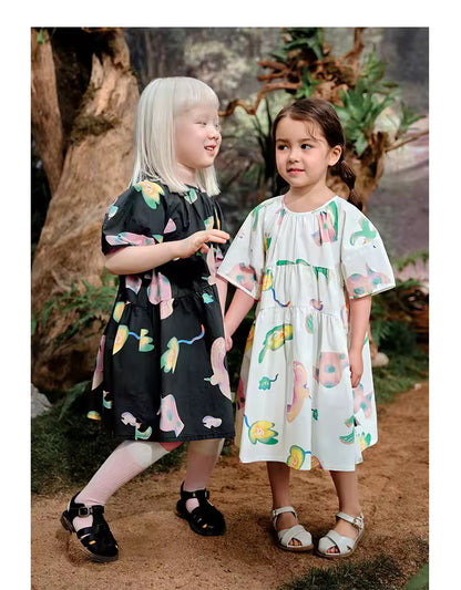 Vestido Jardim Cósmico