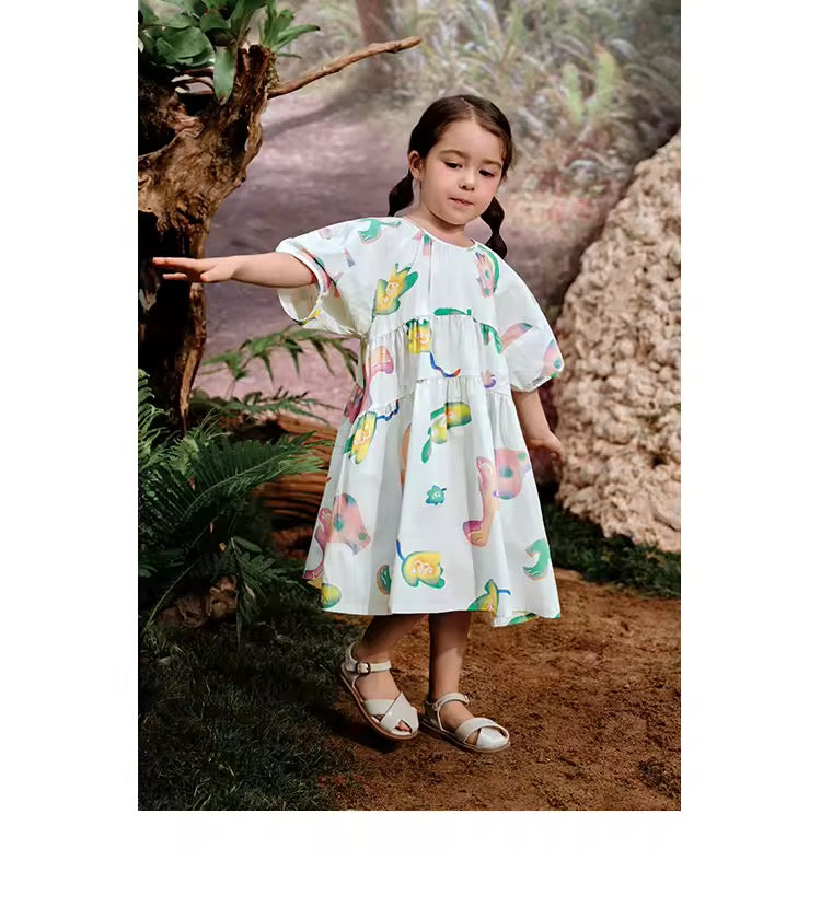 Vestido Jardim Cósmico