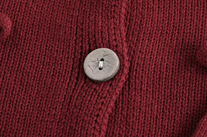 Cardigan Infantil de Tricô com Laços – Elegância e Conforto para Sua Criança! - Petititete