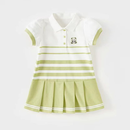 Vestido Polo Green Stripes