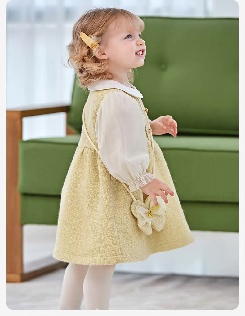 Vestido Tweed Pérola – Sofisticação e Charme Atemporal