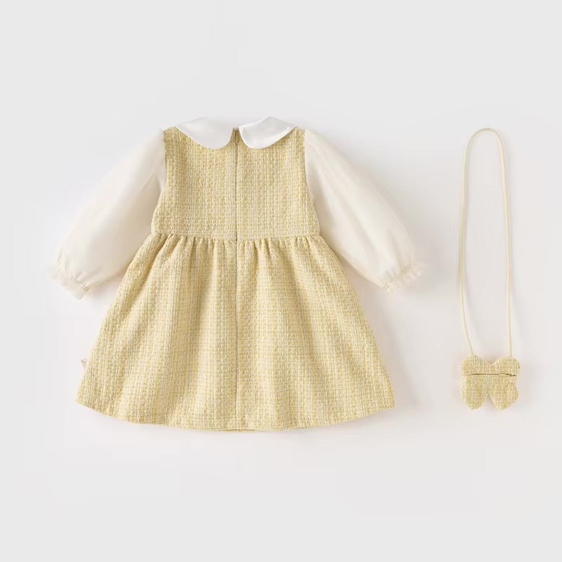 Vestido Tweed Pérola – Sofisticação e Charme Atemporal