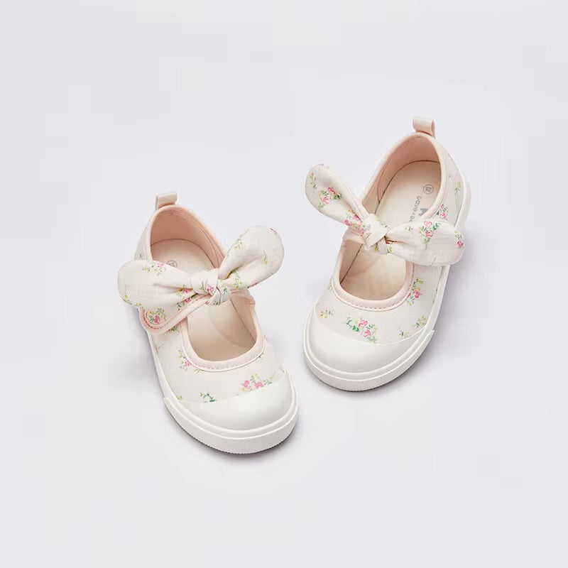 Sapatilha Floral Luxo Infantil