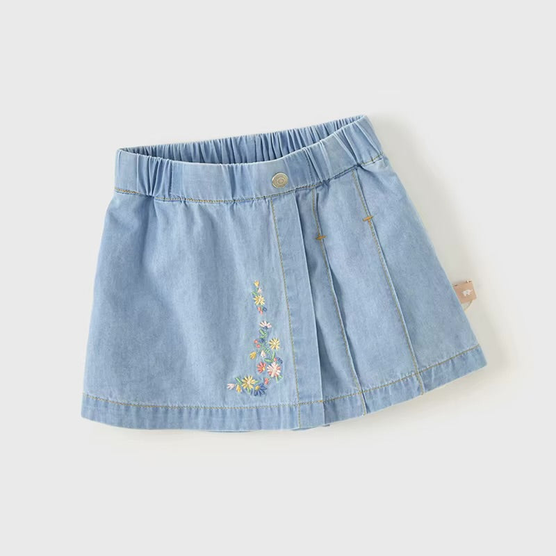 Short-Saia Bleu Fleur