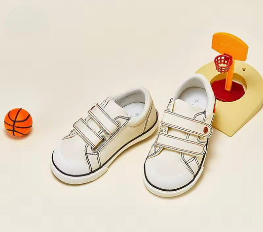 Tênis Infantil Bege com Velcro