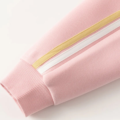 Conjunto Moletom Rosé de Luxe