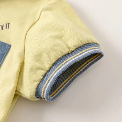 Conjunto Polo e Shorts Parisian Chic