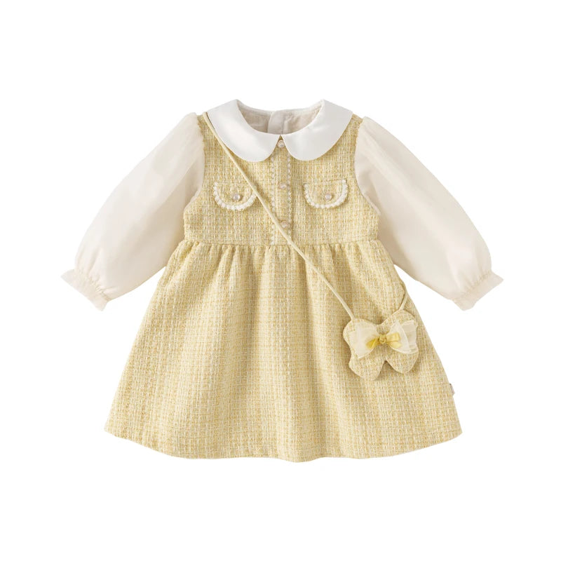 Vestido Tweed Pérola – Sofisticação e Charme Atemporal