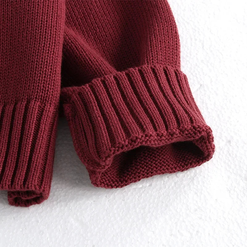 Cardigan Infantil de Tricô com Laços – Elegância e Conforto para Sua Criança! - Petititete