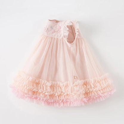 Vestido Pluma Rosé