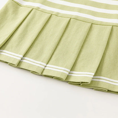 Vestido Polo Green Stripes