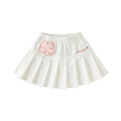 Saia Plissada Belle Fleur
