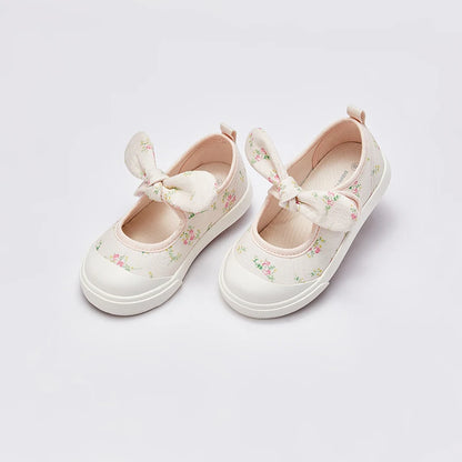 Sapatilha Floral Luxo Infantil