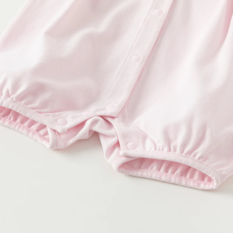 Macacão Polo Rosa