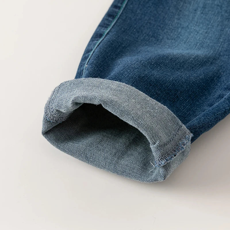 Calça Denim Petit Croco
