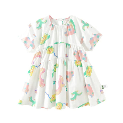 Vestido Jardim Cósmico