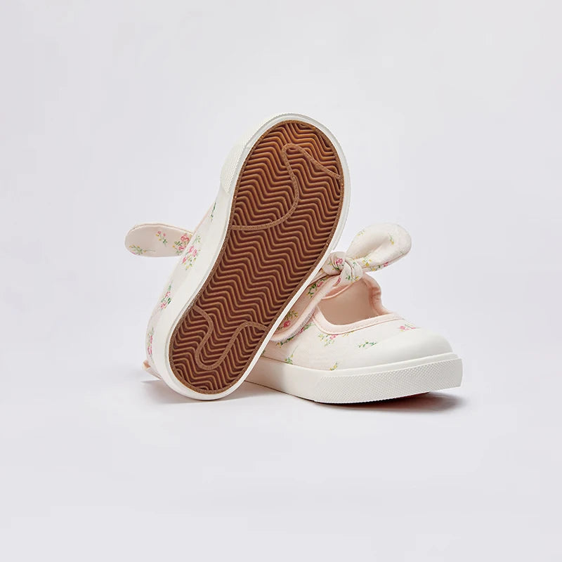 Sapatilha Floral Luxo Infantil