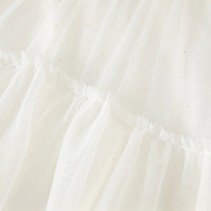Vestido Branco Luxo com Bordados Delicados