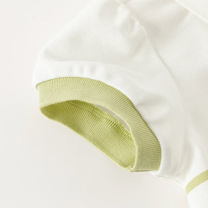 Vestido Polo Green Stripes