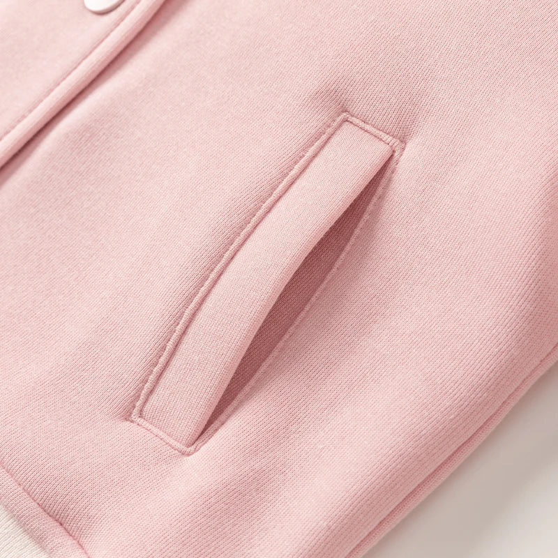 Conjunto Moletom Rosé de Luxe