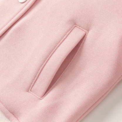 Conjunto Moletom Rosé de Luxe