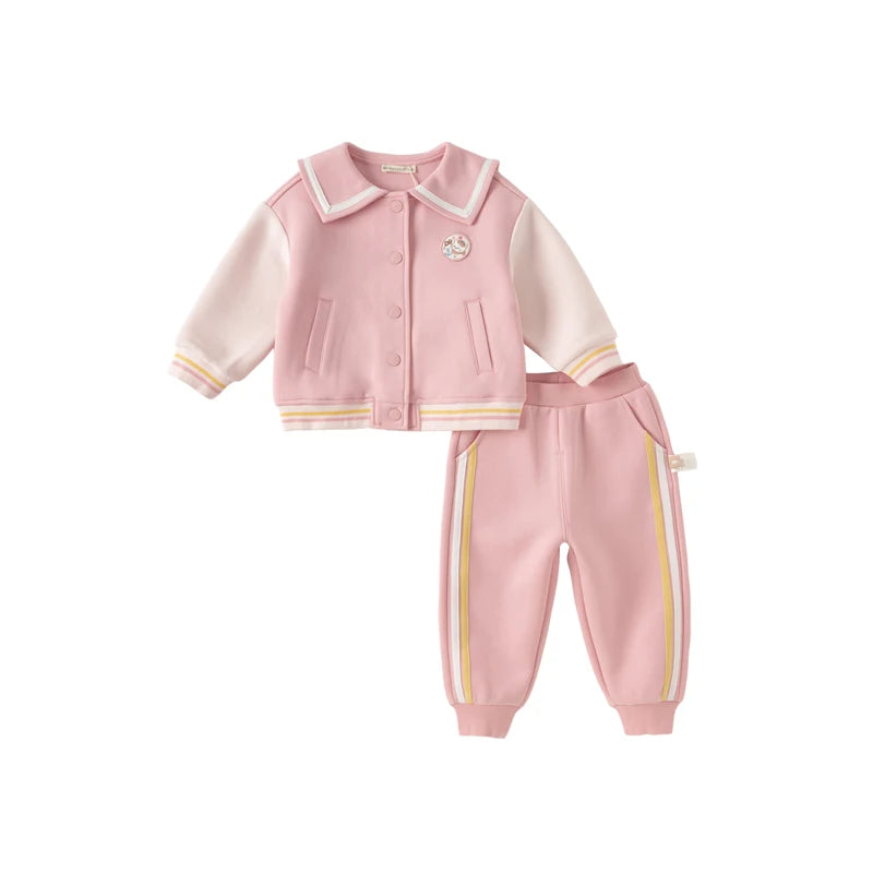 Conjunto Moletom Rosé de Luxe