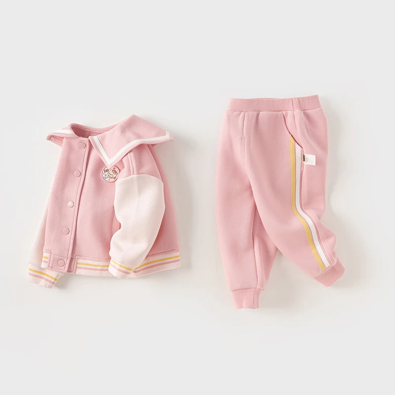 Conjunto Moletom Rosé de Luxe